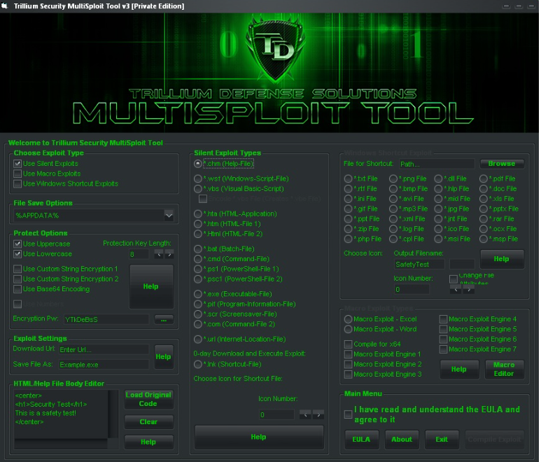 Download Trillium Security Multisploit Tool V4 Private Edition Download Trillium Security Multisploit Tool V4 Private Edition